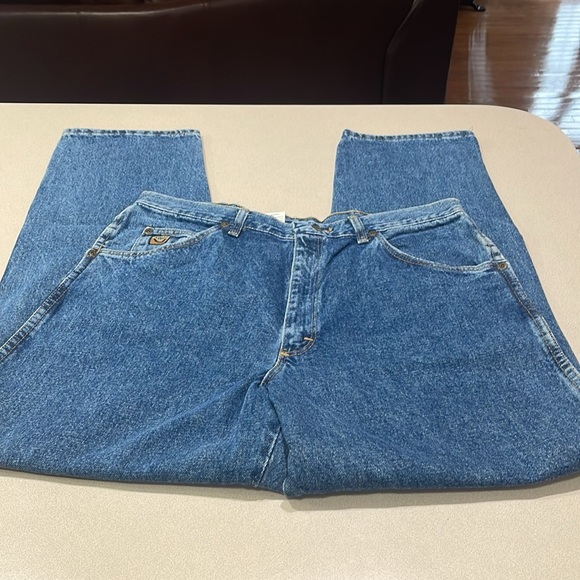 Wrangler men’s loose fit denim jeans NWT  36x32 - Picture 6 of 6